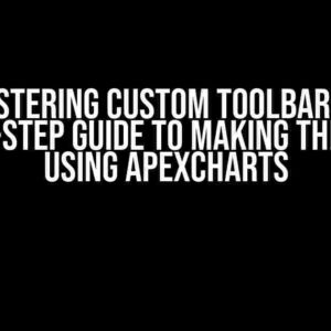 Mastering Custom Toolbars: A Step-by-Step Guide to Making them Work using ApexCharts