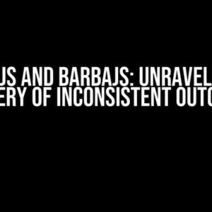 SwiperJS and BarbaJS: Unraveling the Mystery of Inconsistent Outcomes